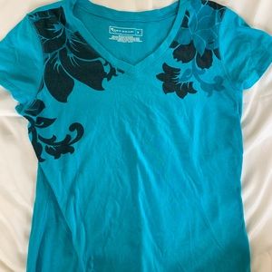 Turquoise top